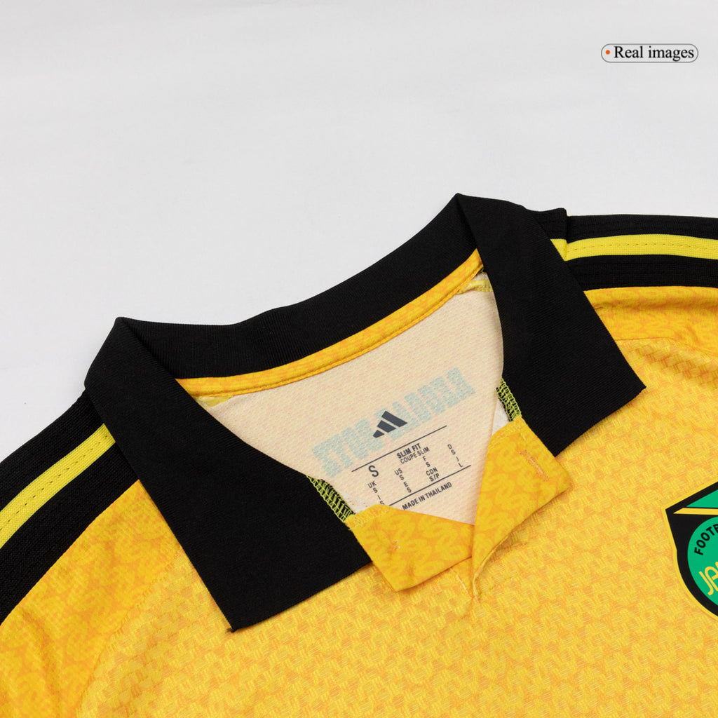 Player Version Jamaica Home Soccer Jersey World Cup 2026 Yellow