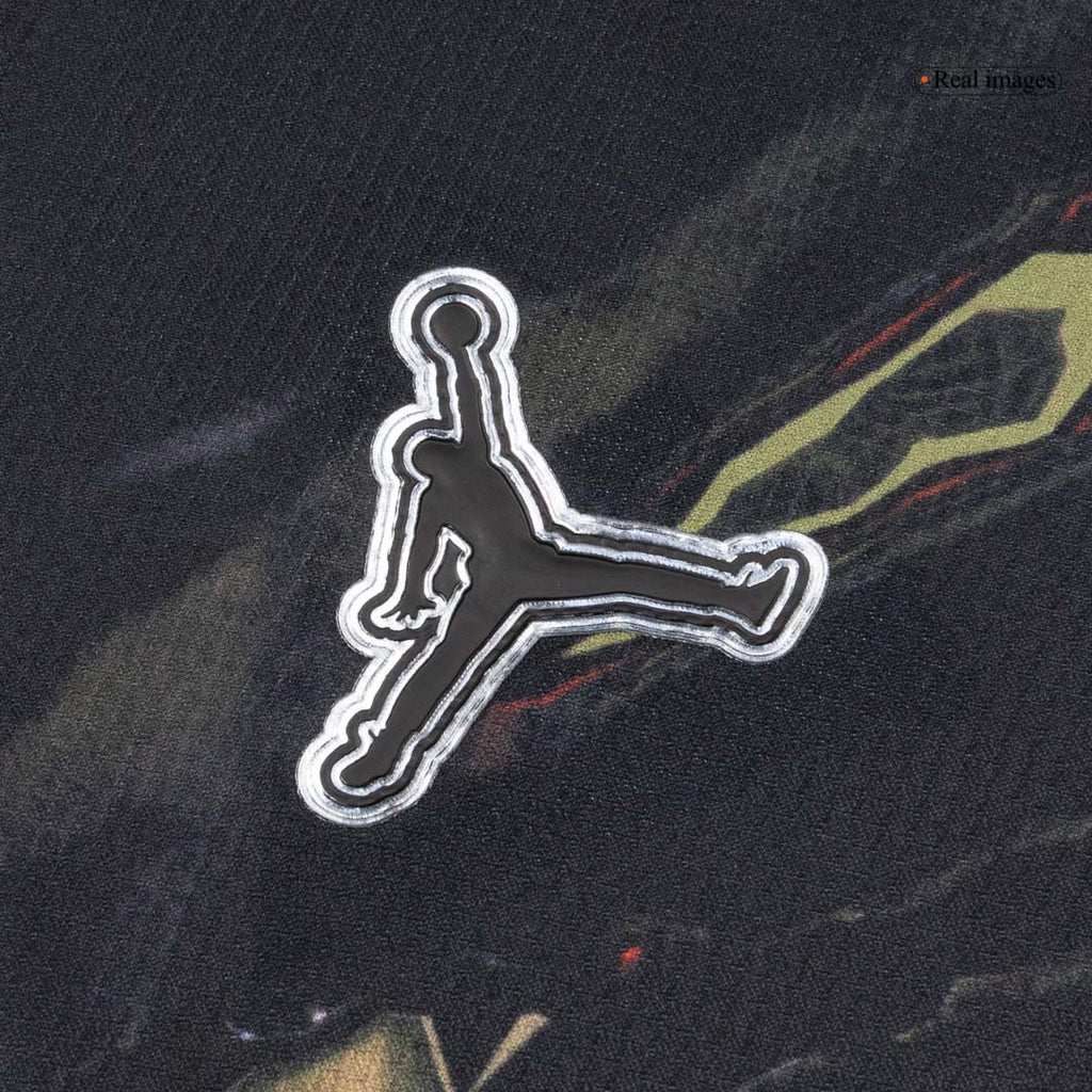 PSG Jordan Night Edition Long Sleeve Soccer Jersey 2025/26 Black