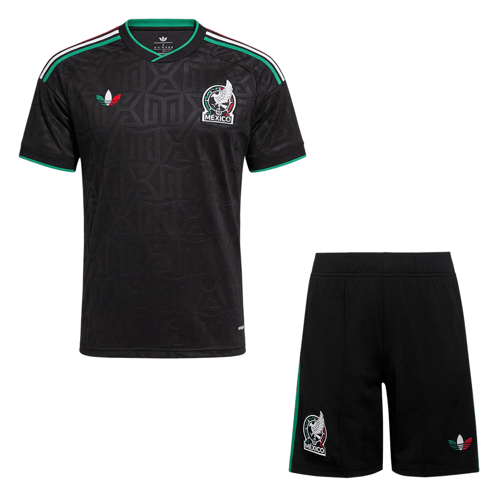 Mexico Third Soccer Jersey Kit (Jersey+Shorts) World Cup 2026 Black