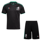 Mexico Third Soccer Jersey Kit (Jersey+Shorts) World Cup 2026 Black