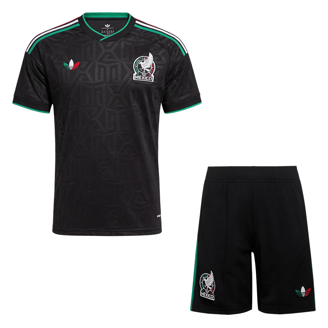 Mexico Third Soccer Jersey Kit (Jersey+Shorts) World Cup 2026 Black