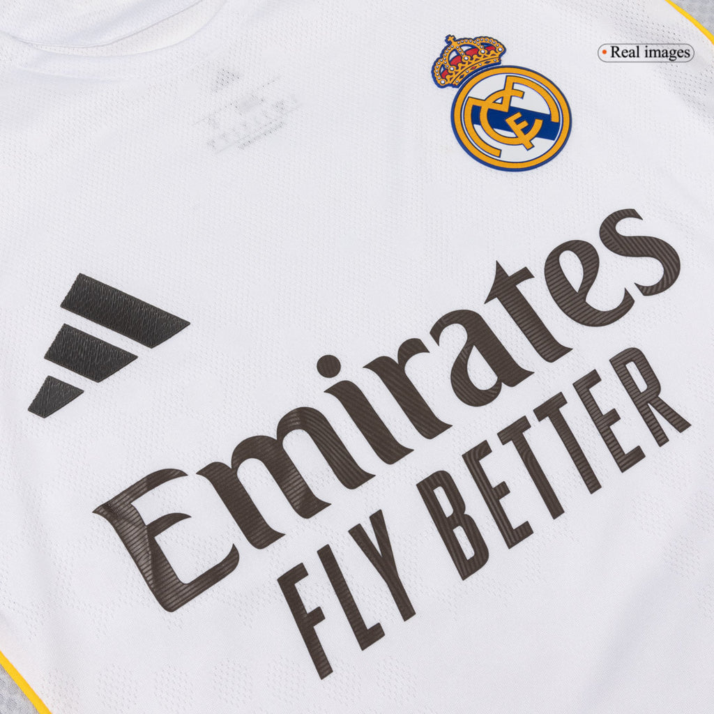 ARDA GÜLER #15 Authentic Real Madrid Home Soccer Jersey 2025/26 White