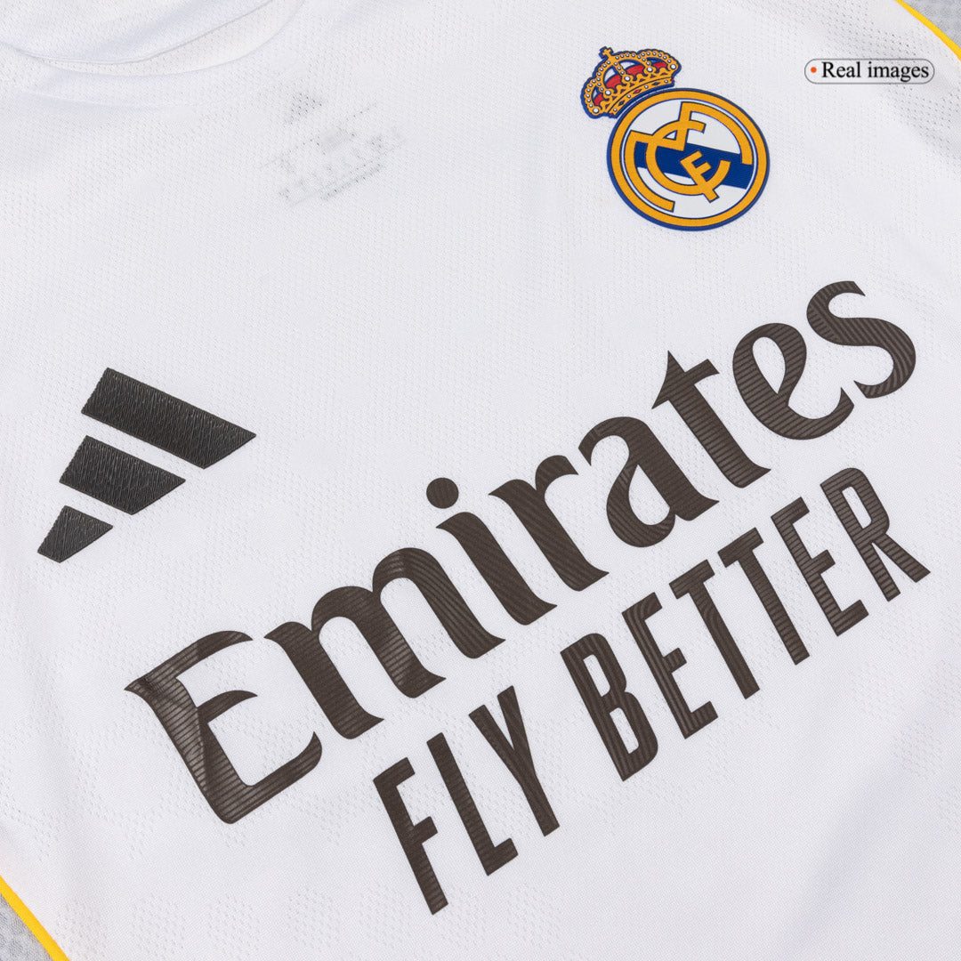 ARDA GÜLER #15 Authentic Real Madrid Home Soccer Jersey 2025/26 White