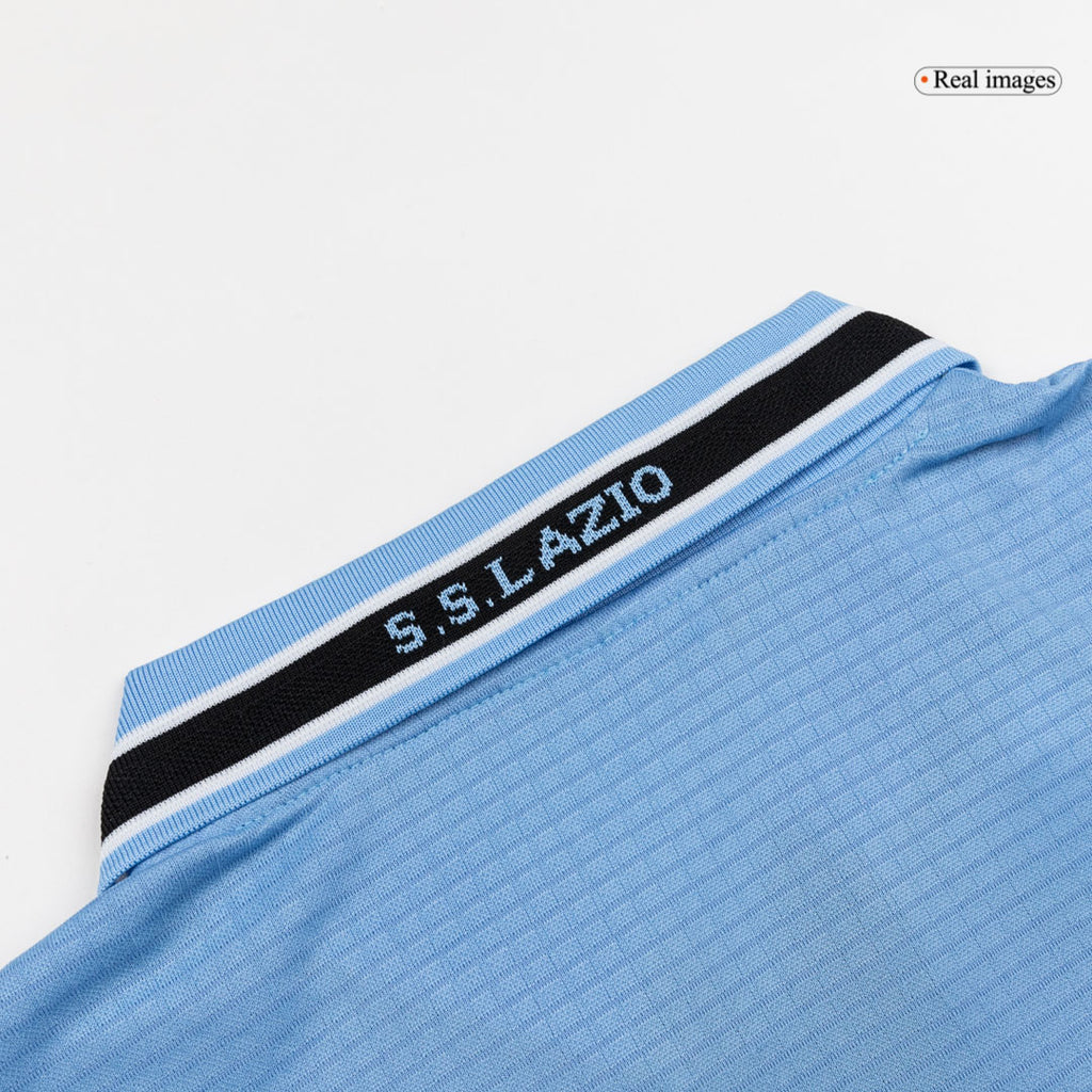 Retro 98/99 Lazio Home Soccer Jersey Blue