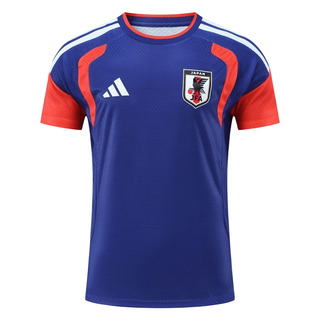 Player Version Japan Pre-match Soccer Jersey Kit(Jersey+Shorts) World Cup 2026 Blue