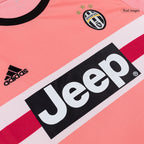 Retro 15/16 Juventus Away Soccer Jersey Pink