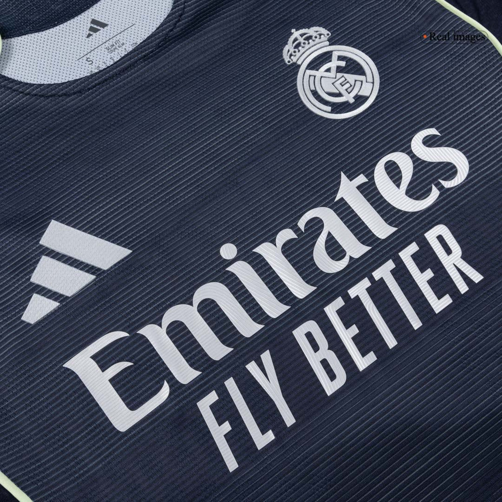 ARDA GÜLER #15 Authentic Real Madrid Away Soccer Jersey 2025/26 Navy