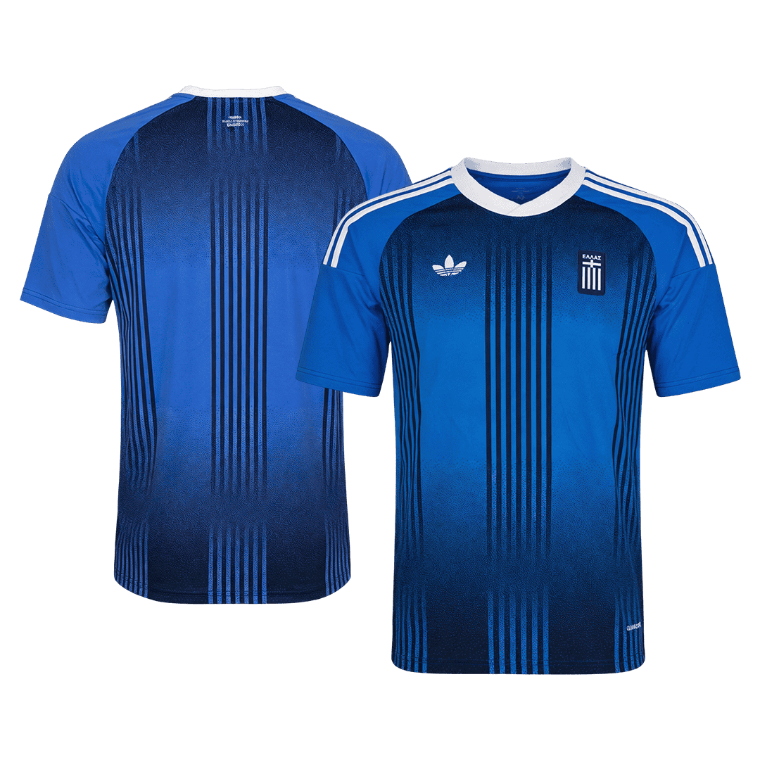 Greece Away Soccer Jersey World Cup 2026 Blue