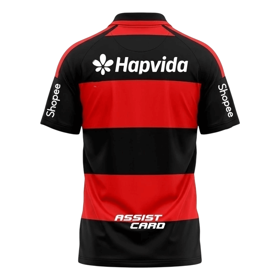 CR Flamengo Home Soccer Jersey 2026 Red&Black