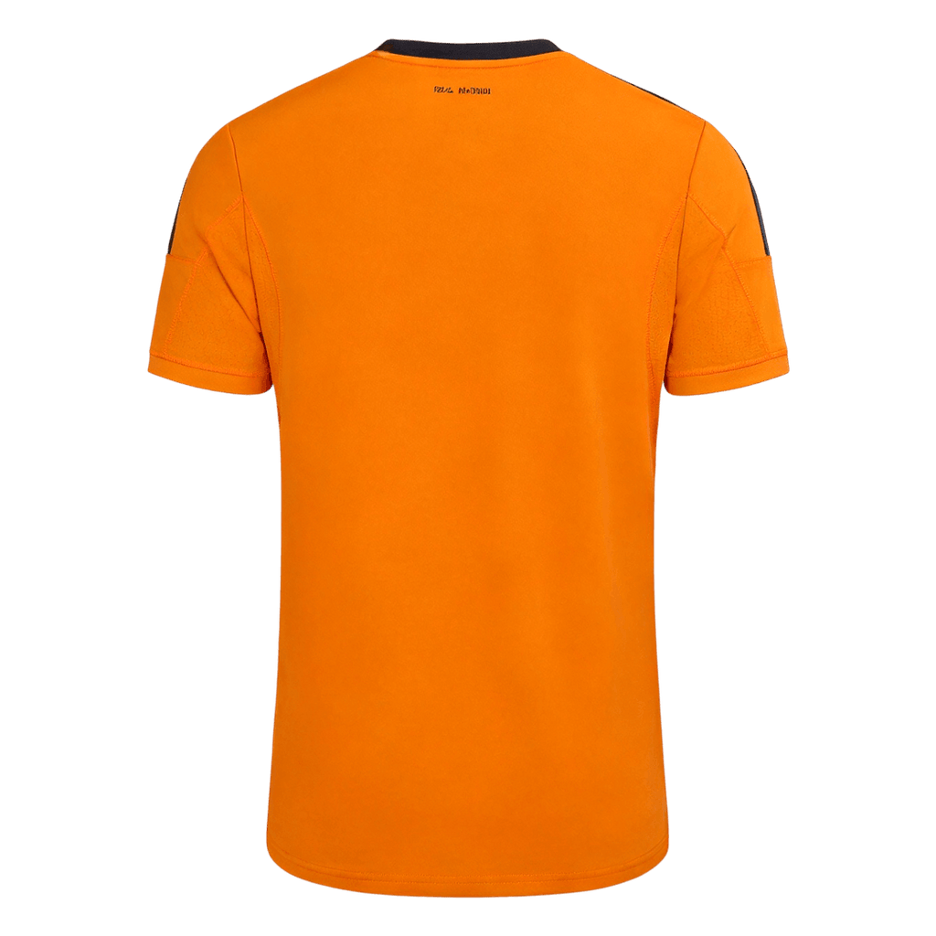 Men Retro Fan Version 13/14 Real Mardid Third Soccer Jersey Orange