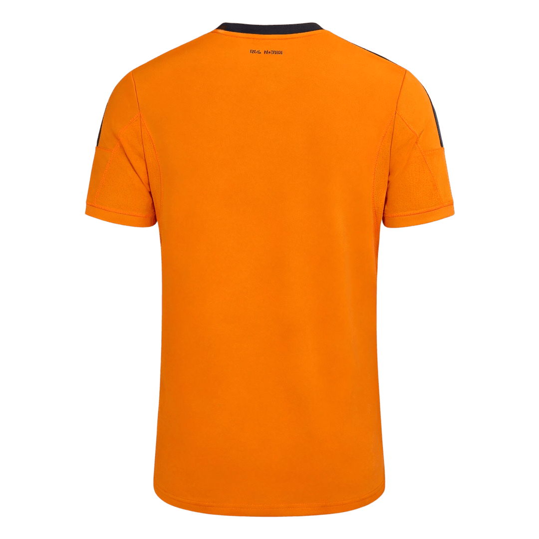 Men Retro Fan Version 13/14 Real Mardid Third Soccer Jersey Orange