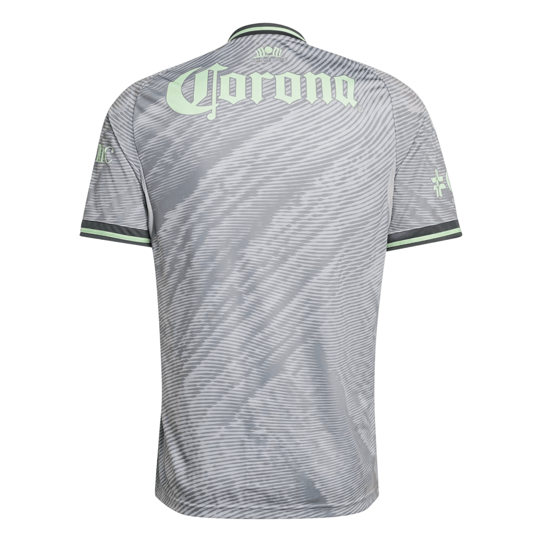 Club America Third Soccer Jersey 25/26 Gray