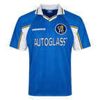 Men Retro Fan Version Chelsea Home Soccer Jersey 1997/99 Blue