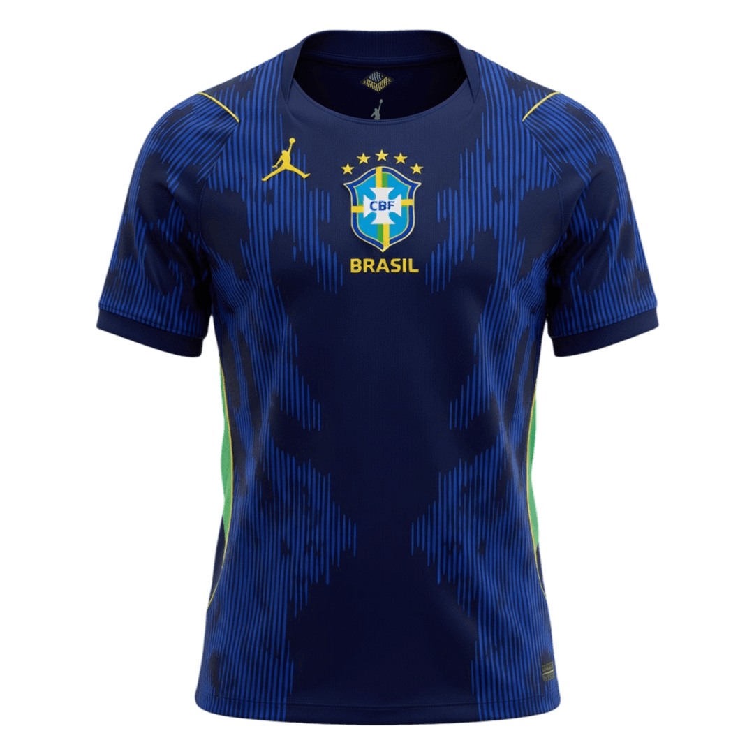 Brazil Away Soccer Jersey Kit(Jersey+Shorts) World Cup 2026