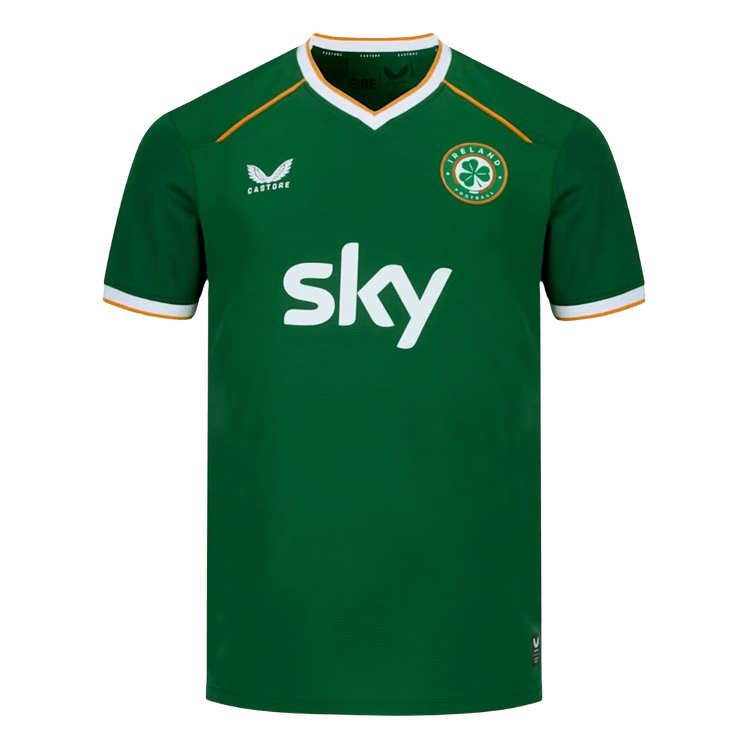 Ireland Home Soccer Jersey World Cup 2026 Green
