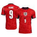 KANE #9 Player Version England Away Soccer Jersey World Cup 2026 Red
