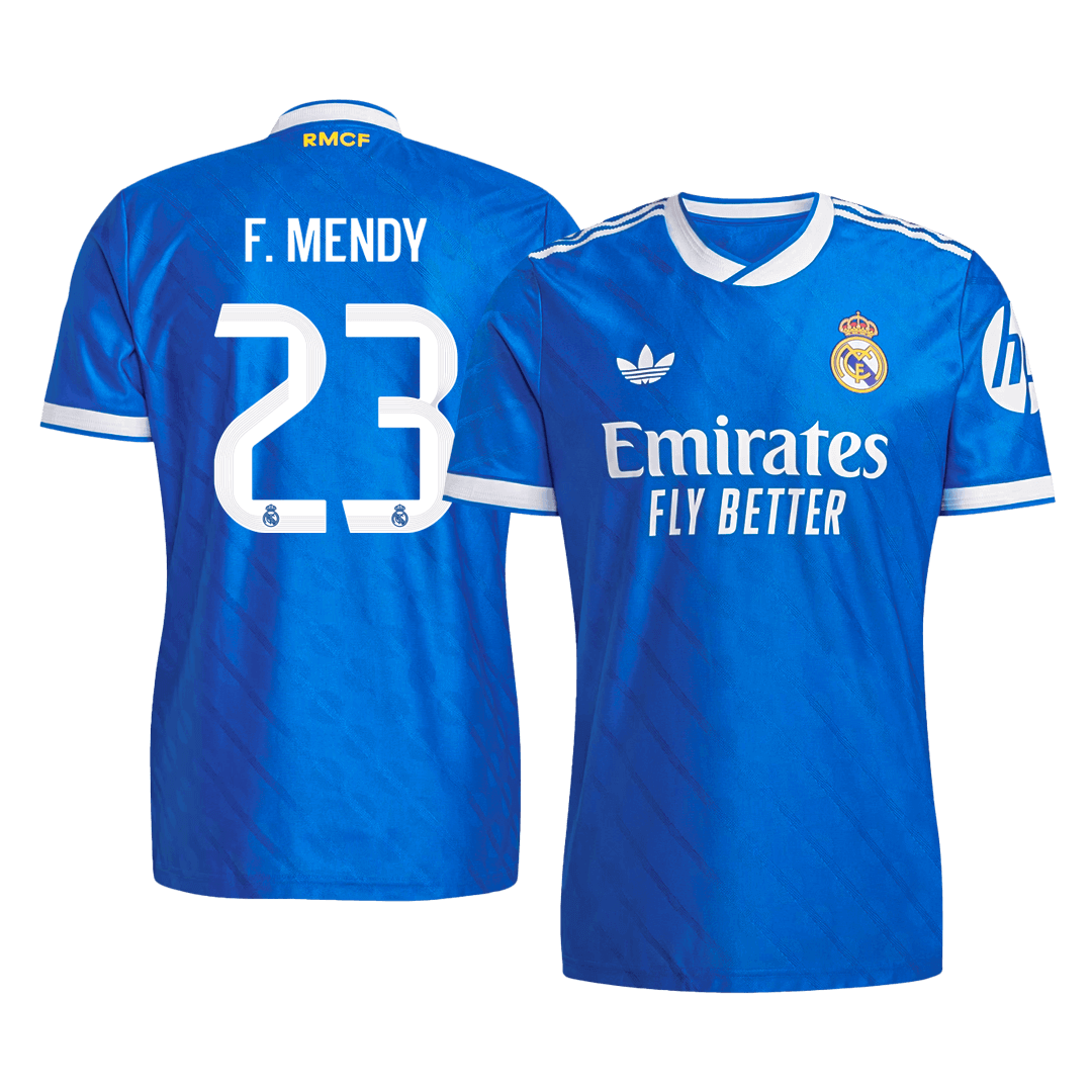 Real Madrid 2025/26 Third Soccer Jersey - F. MENDY #23 - Player Version