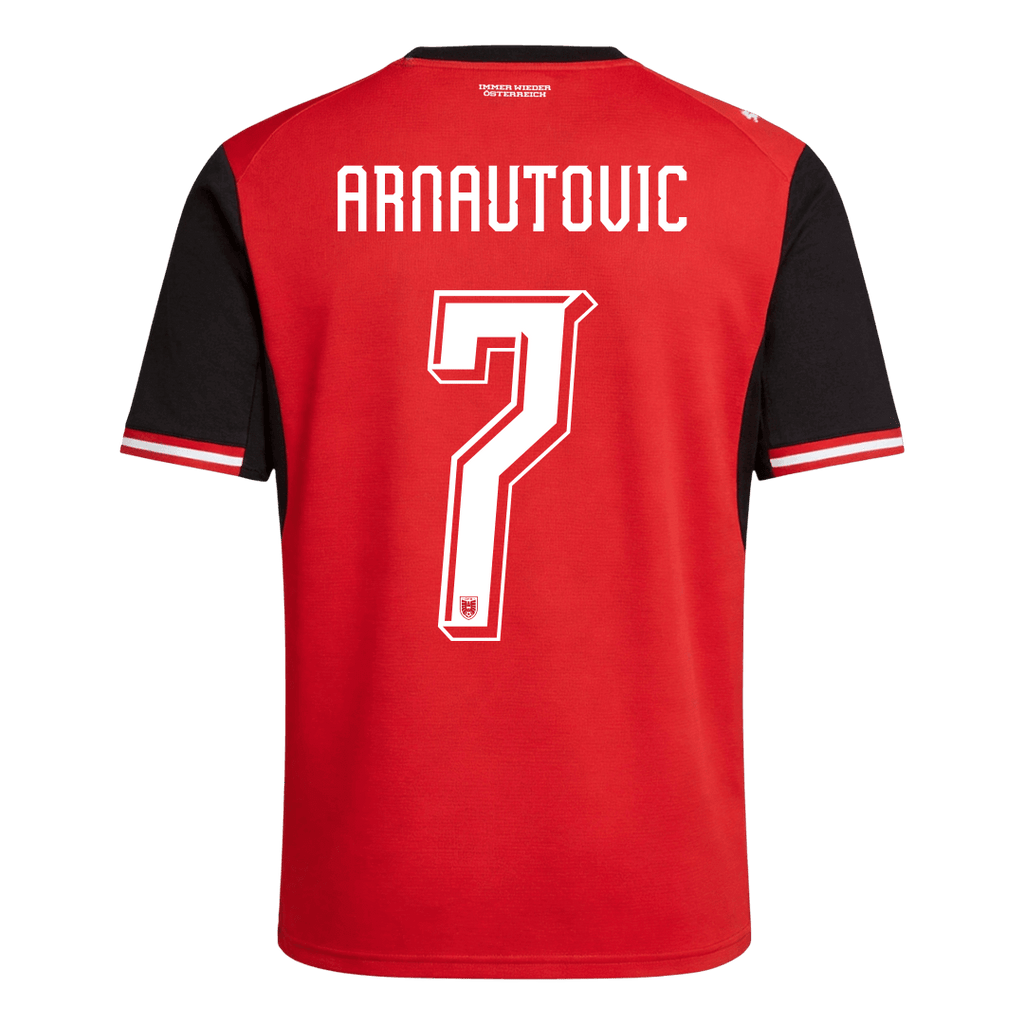 ARNAUTOVIC#7 Austria Home Soccer Jersey World Cup 2026 Red