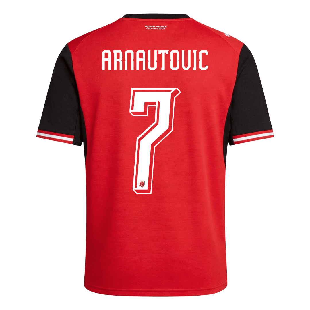 ARNAUTOVIC#7 Austria Home Soccer Jersey World Cup 2026 Red