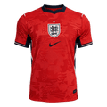 Player Version England Away Soccer Jersey World Cup 2026 Red