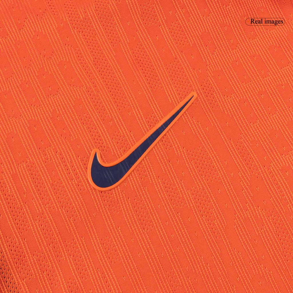 Player Version Netherlands Home Soccer Jersey World Cup 2026 Orange
