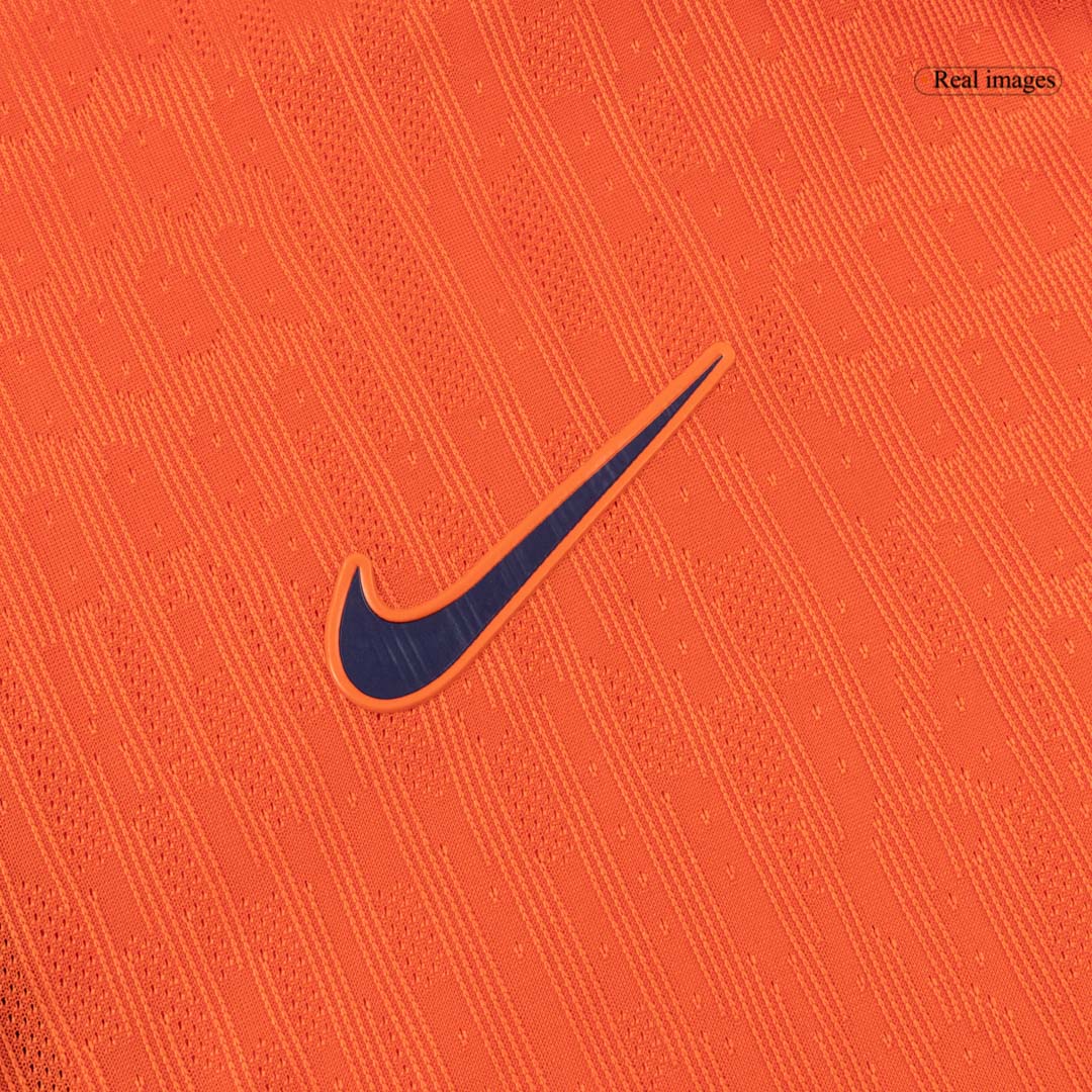 Player Version Netherlands Home Soccer Jersey World Cup 2026 Orange
