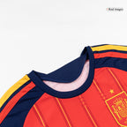 Spain Home Soccer Jersey Kit (Jersey+Shorts) World Cup 2026 Red