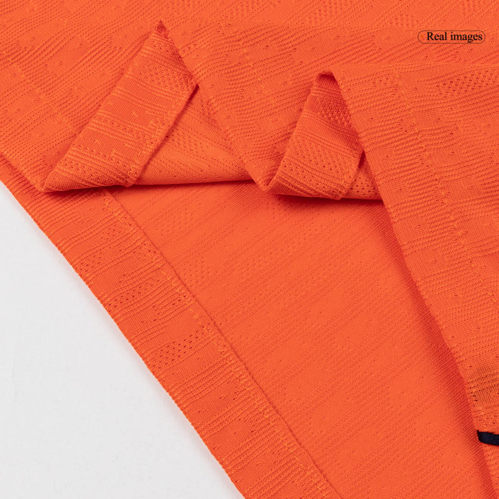 Player Version Netherlands Home Soccer Jersey World Cup 2026 Orange