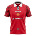 Retro 96/97 Manchester United Home Soccer Jersey Red