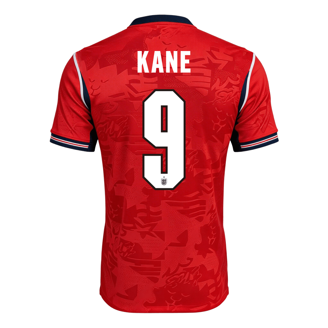 KANE #9 Player Version England Away Soccer Jersey World Cup 2026 Red