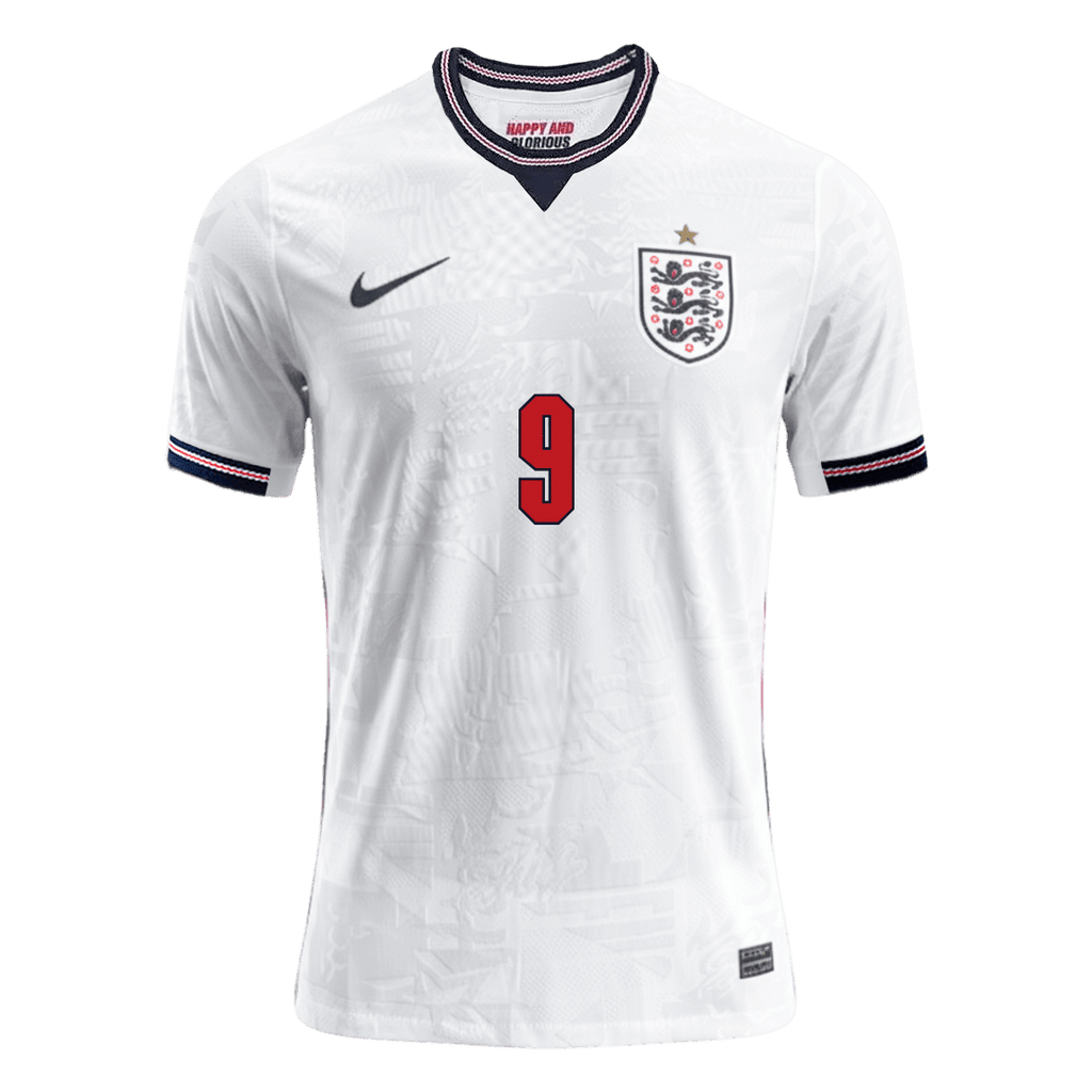 KANE #9 Player Version England Home Soccer Jersey World Cup 2026 White