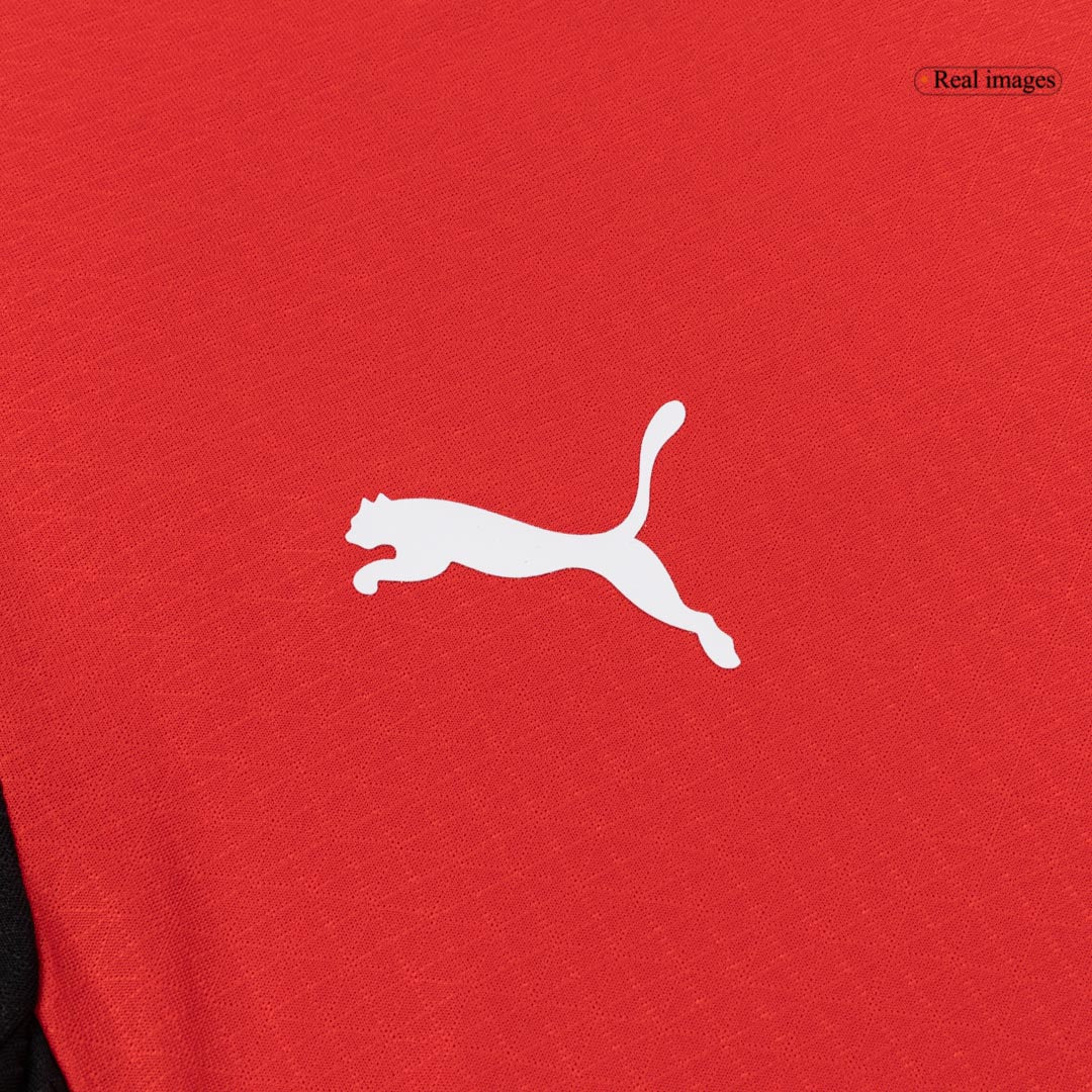 Player Version Austria Home Soccer Jersey World Cup 2026 Red