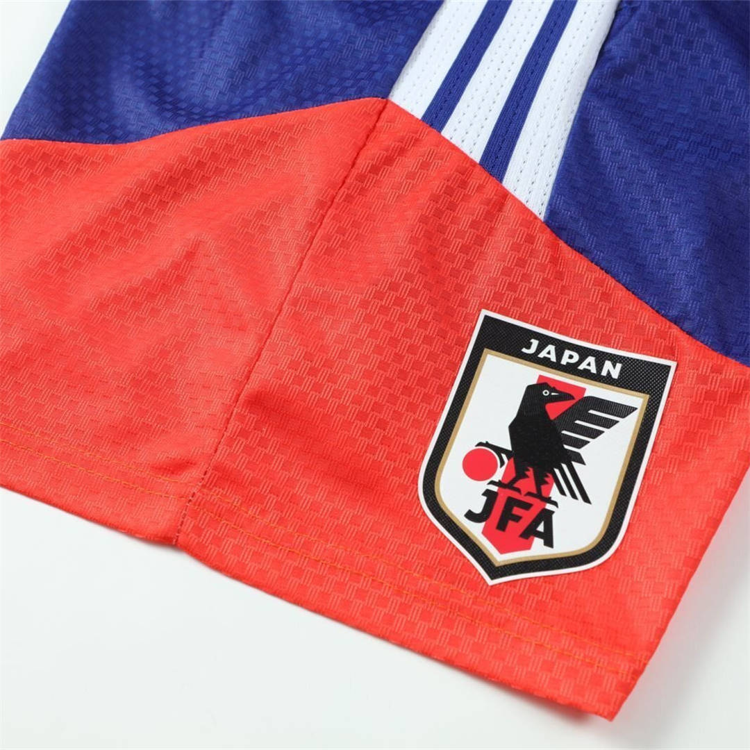 Player Version Japan Pre-match Soccer Jersey Kit(Jersey+Shorts) World Cup 2026 Blue