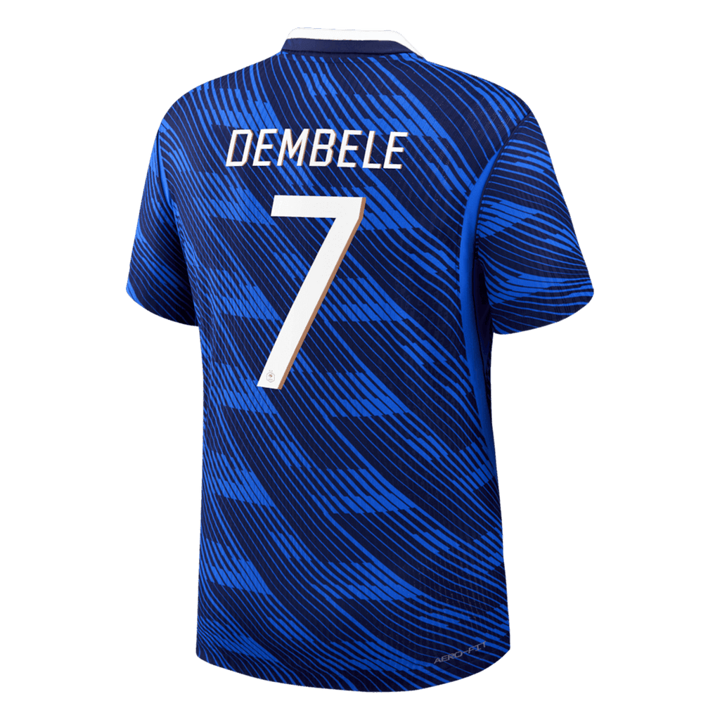 DEMBELE #7 Player Version France Home Soccer Jersey World Cup 2026 Blue
