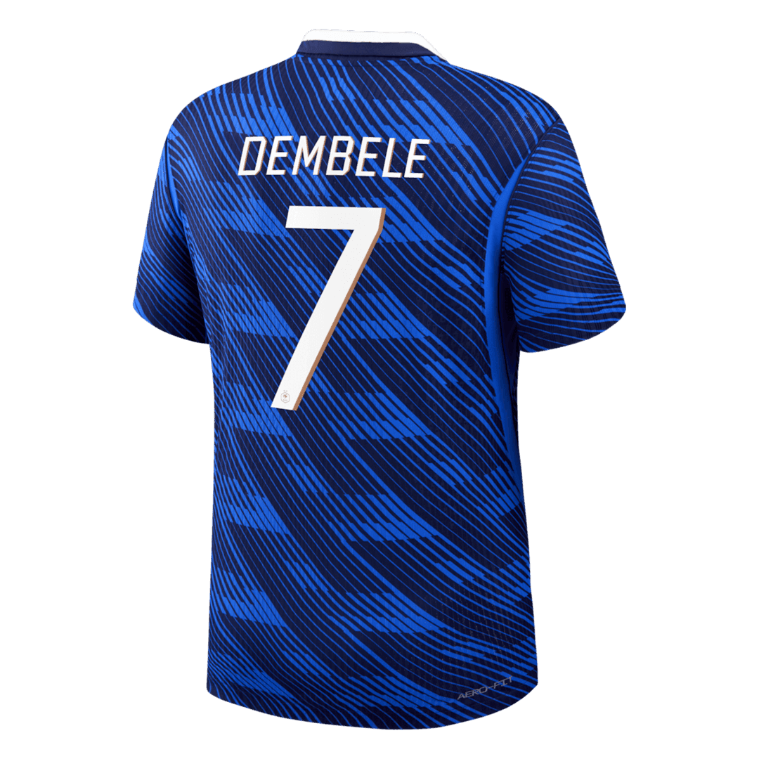 DEMBELE #7 Player Version France Home Soccer Jersey World Cup 2026 Blue