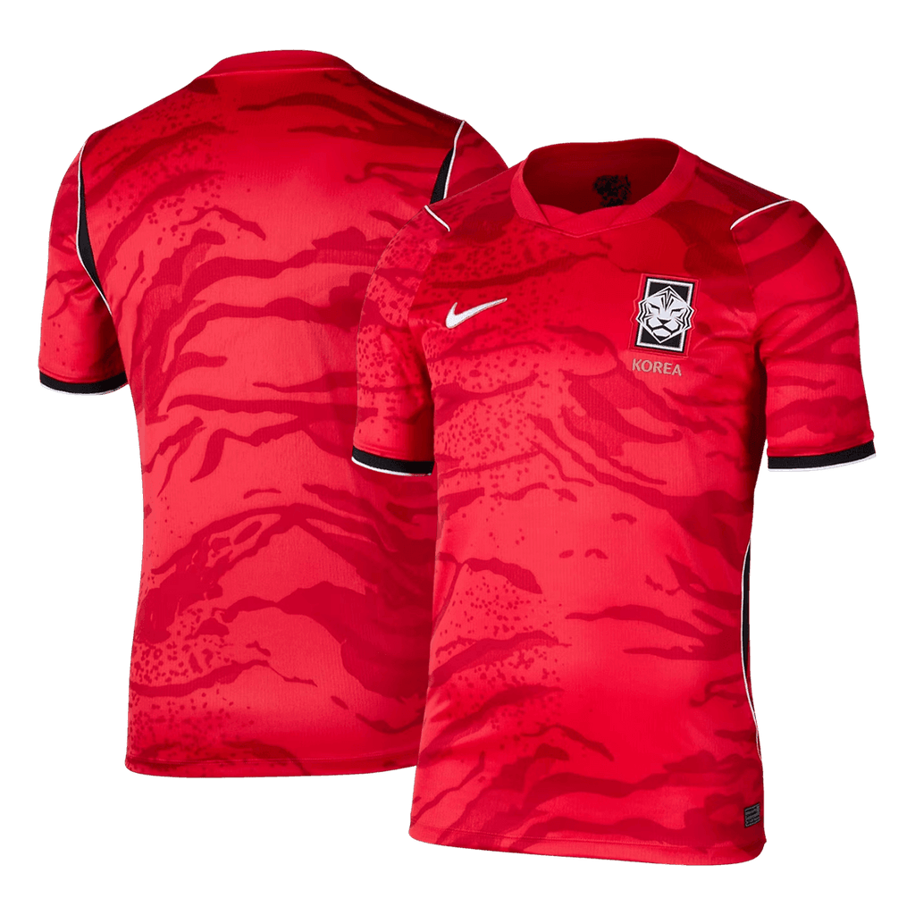 South Korea Home Soccer Jersey World Cup 2026 Red