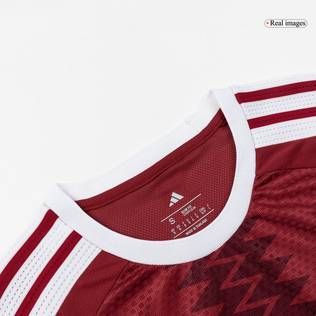 Player Version Qatar Home Soccer Jersey World Cup 2026 Red