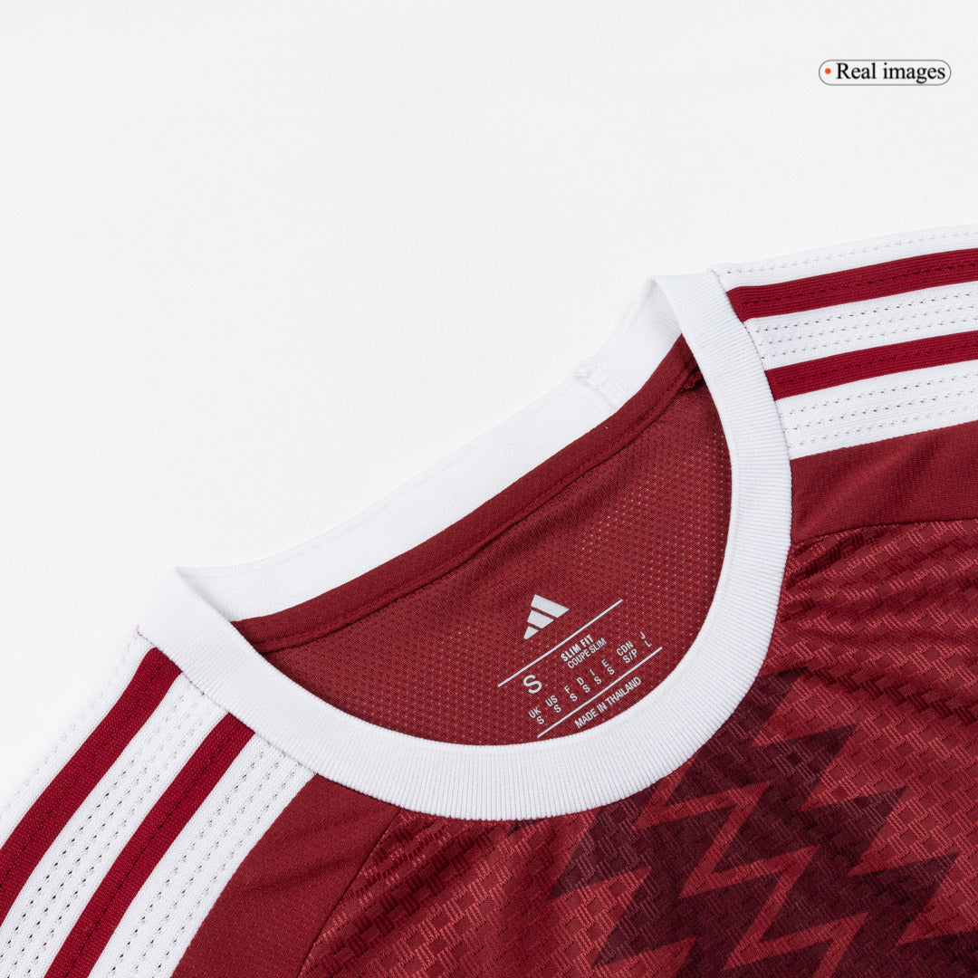 Player Version Qatar Home Soccer Jersey World Cup 2026 Red