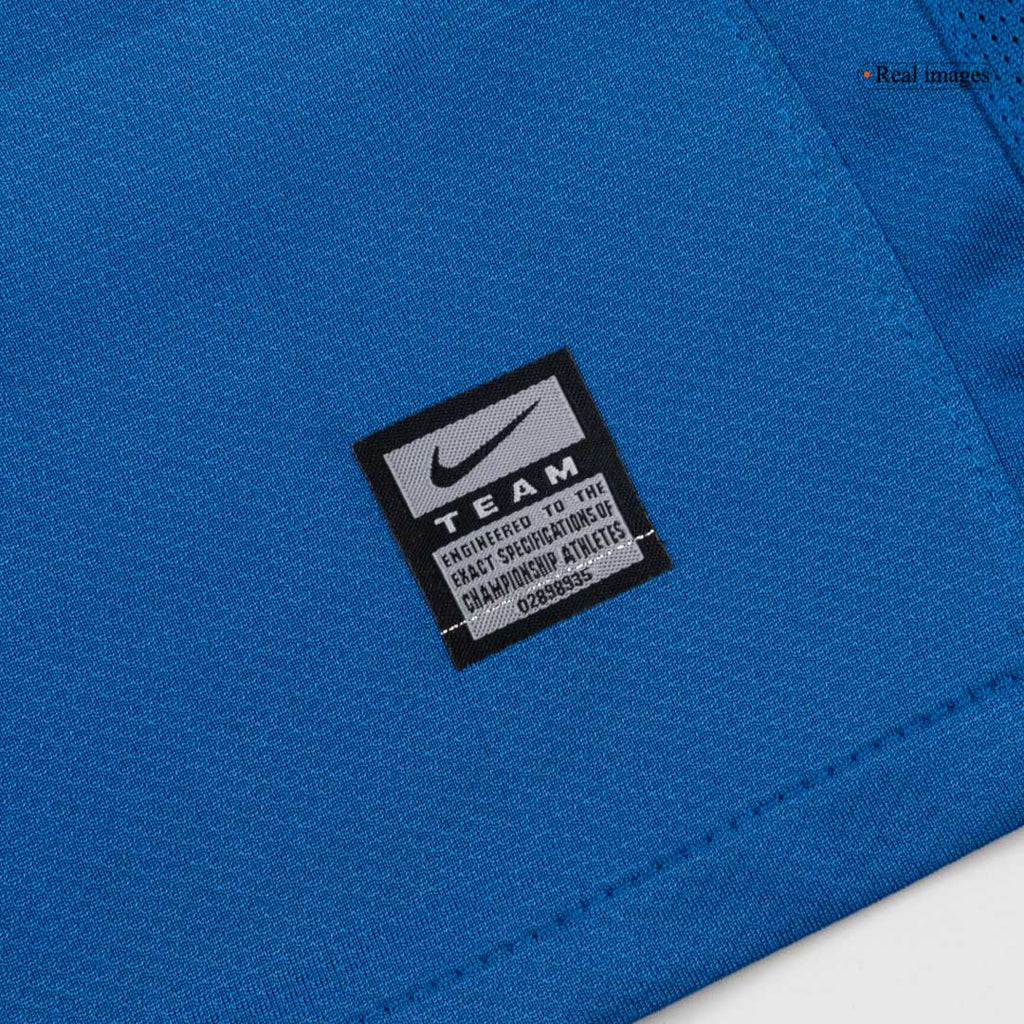 Retro 08/09 Manchester United Third Long Sleeve Jersey Blue