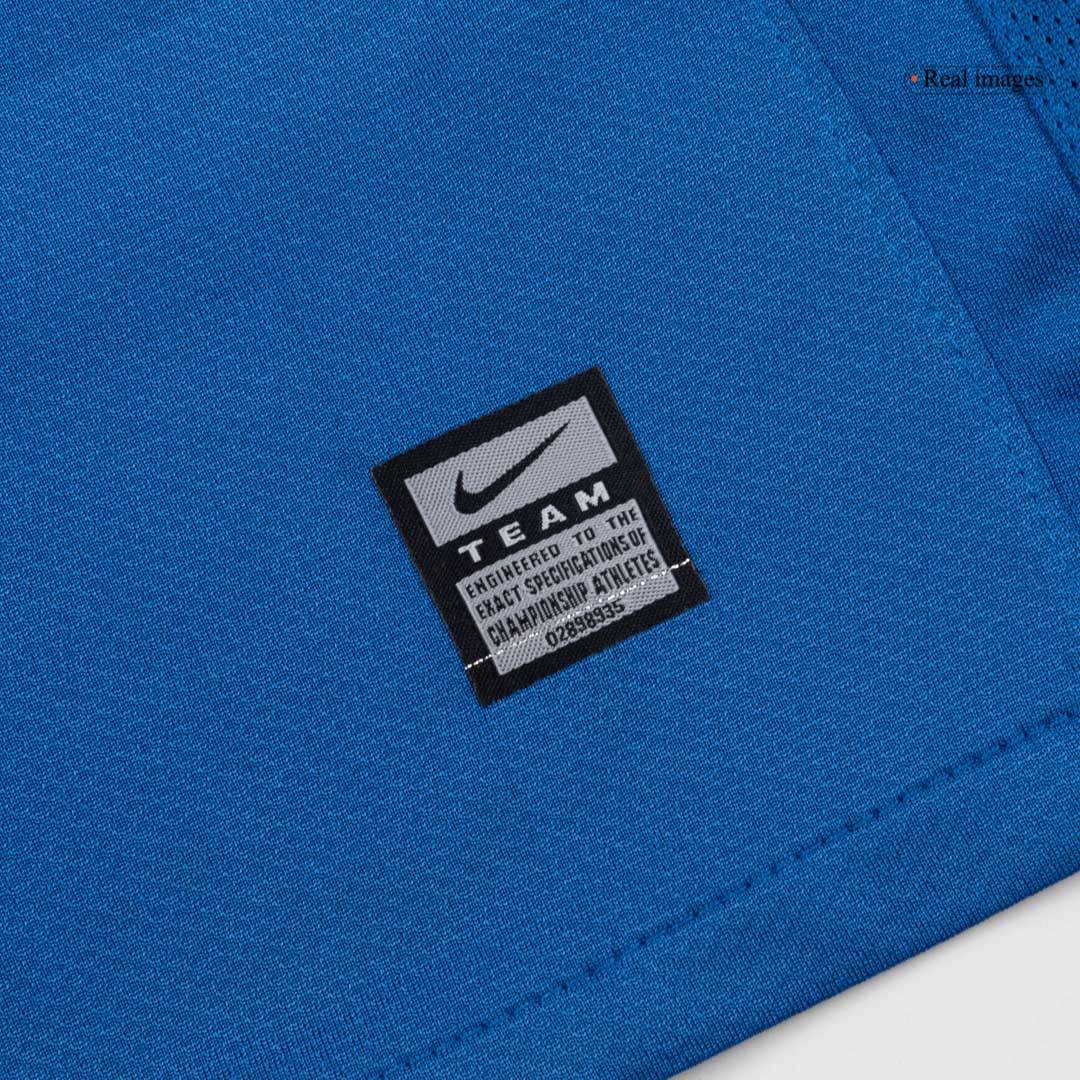 Retro 08/09 Manchester United Third Long Sleeve Jersey Blue
