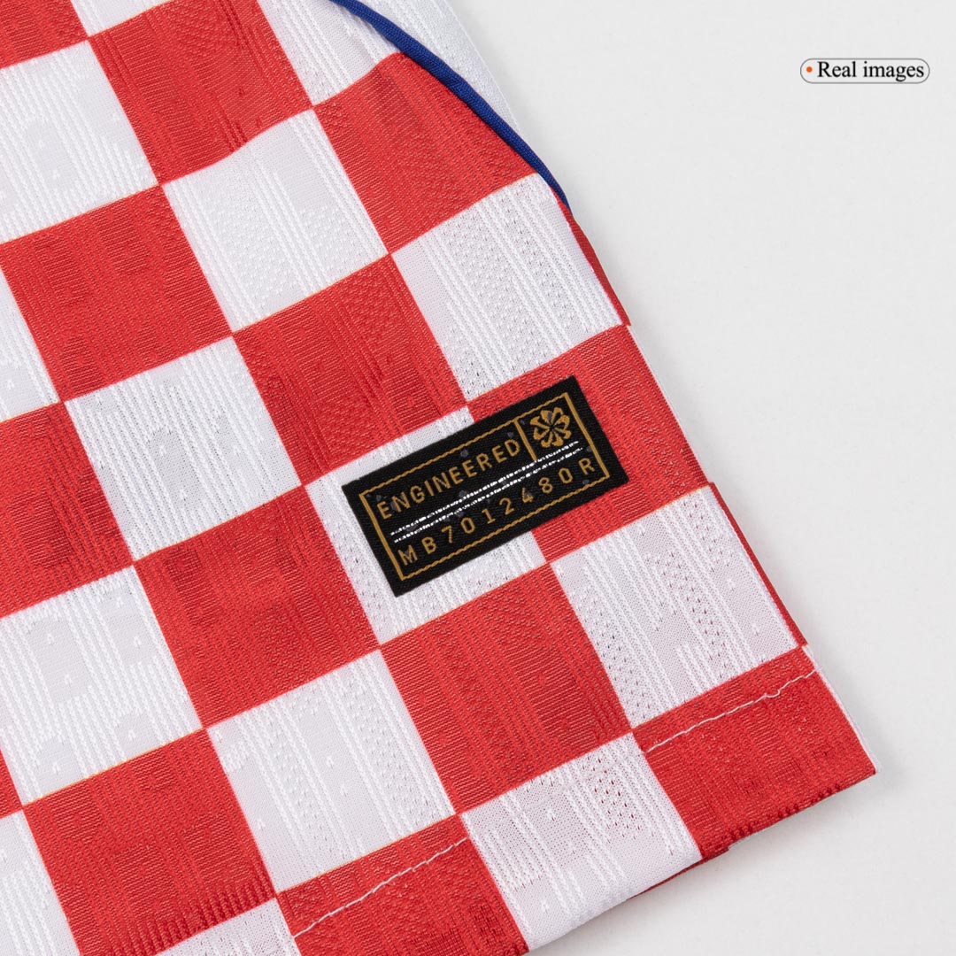Player Version Croatia Home Soccer Jersey World Cup 2026 Red&White