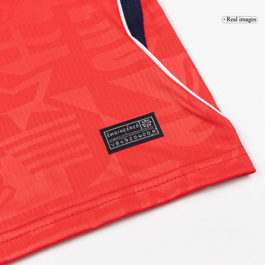 Kid's England Away Soccer Jersey Kit(Jersey+Shorts) World Cup 2026 White