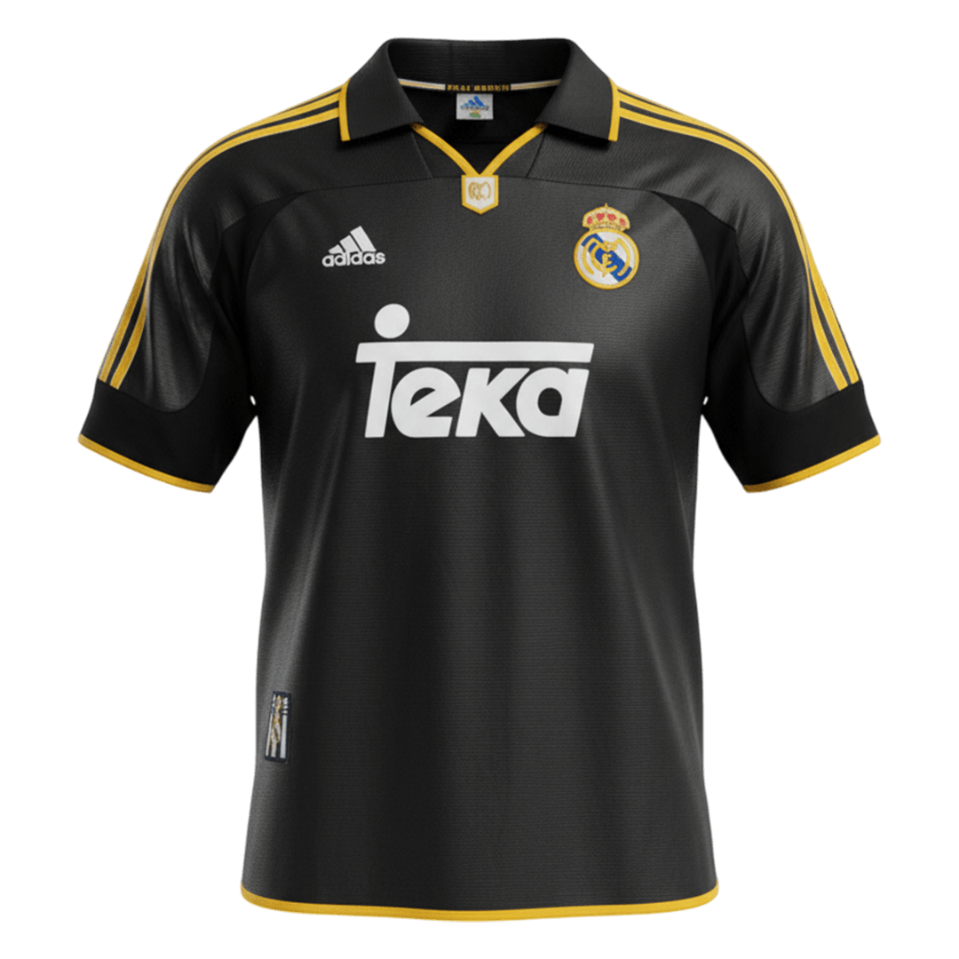 Real Madrid 1999/01 Retro Away Soccer Jersey