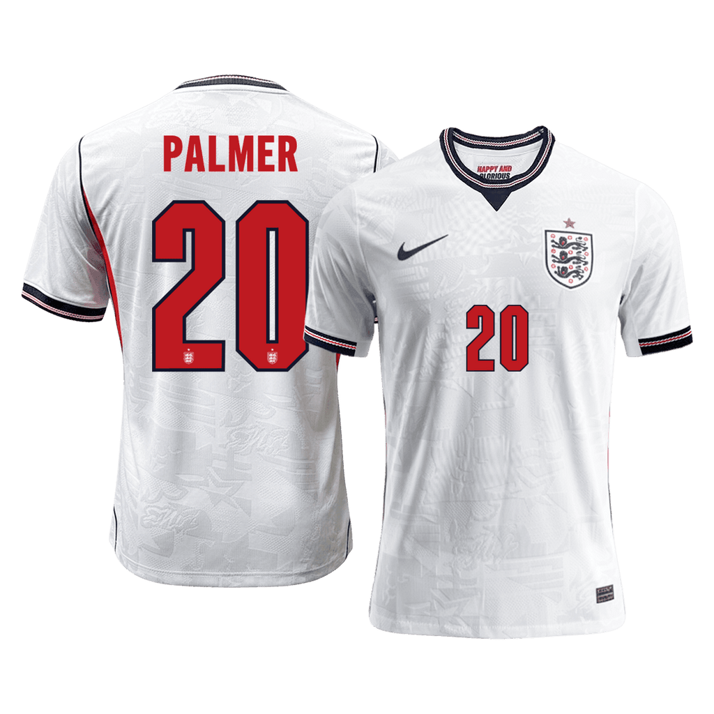 PALMER #20 Player Version England Home Soccer Jersey World Cup 2026 White