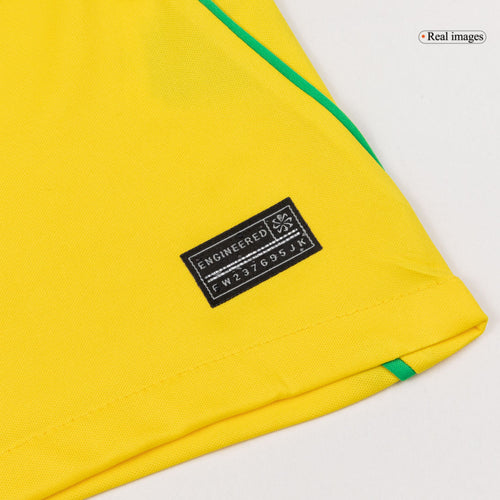 Brazil NEYMAR JR. #10 Soccer Jersey Home Custom Shirt World Cup 2026
