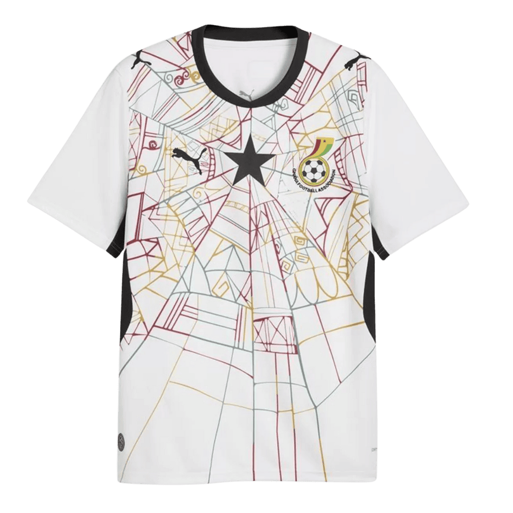 Ghana Home Soccer Jersey World Cup 2026 White