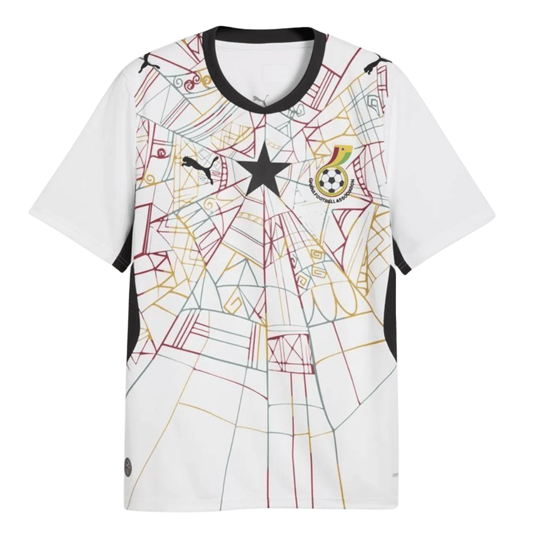 Ghana Home Soccer Jersey World Cup 2026 White