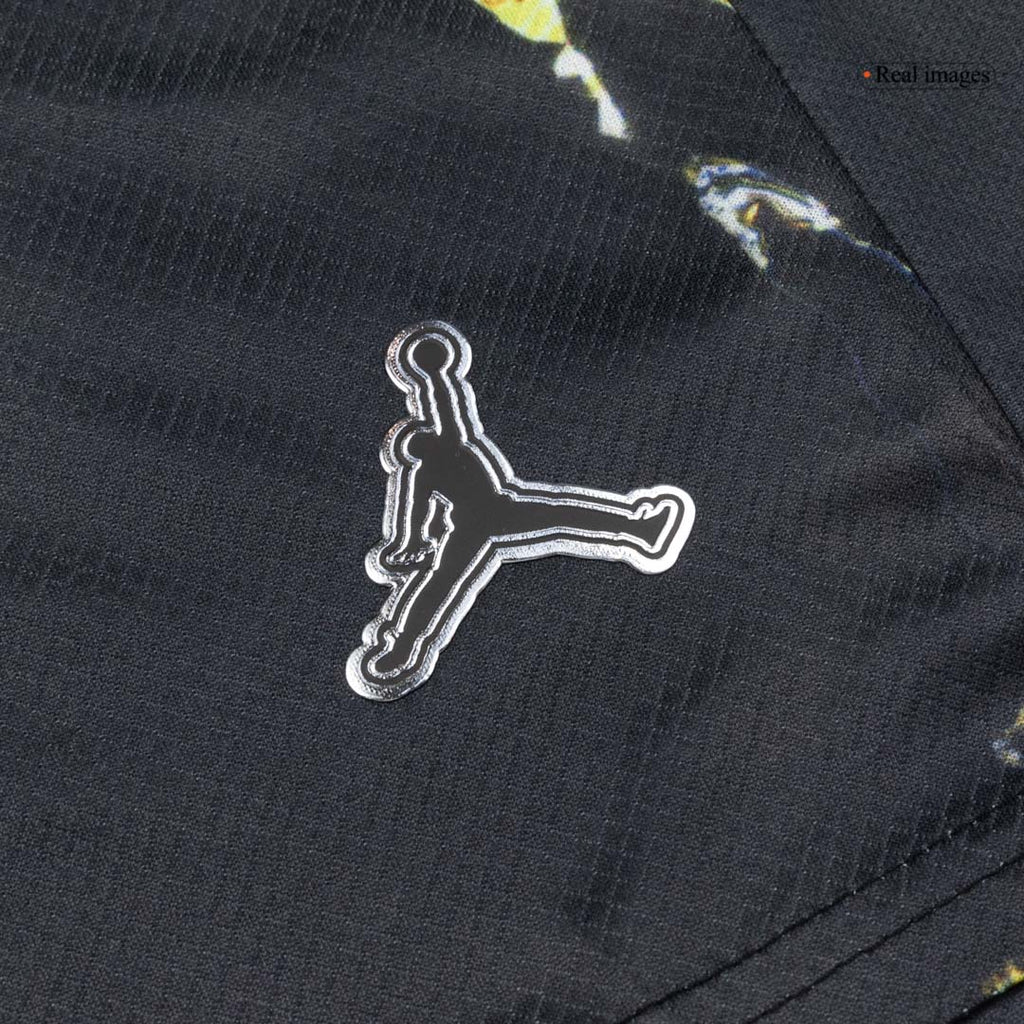 Kid's PSG Jordan Night Edition Soccer Jersey Kit(Jersey+Shorts) 2025/26 Black