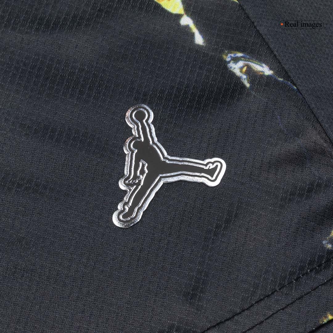 Kid's PSG Jordan Night Edition Soccer Jersey Kit(Jersey+Shorts) 2025/26 Black