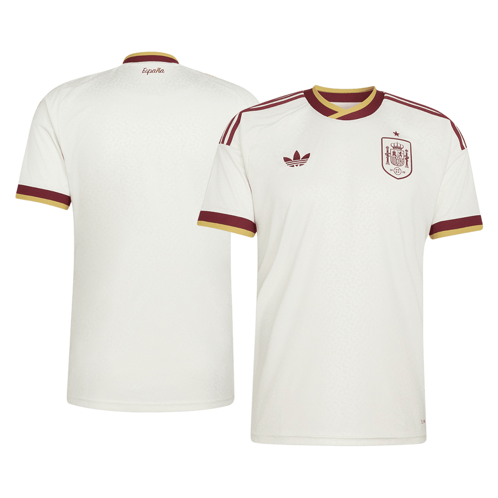 Spain Away Soccer Jersey World Cup 2026 White